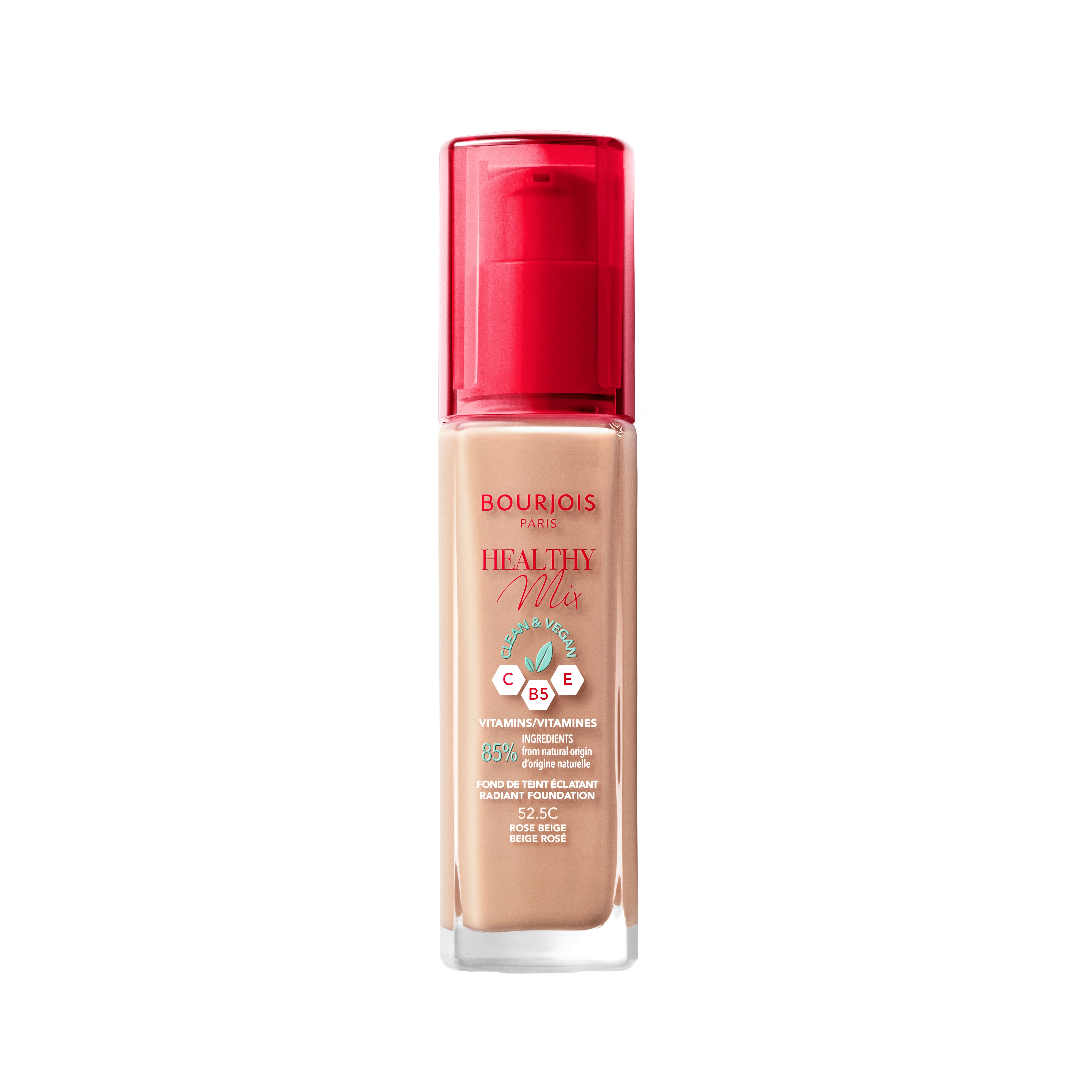 Fond de ten Healthy Mix, Rose Beige 525, 30 ml, Bourjois