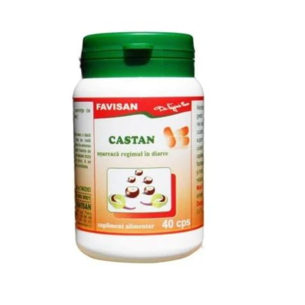 Castan, 40 capsule, Favisan