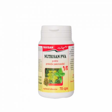 Nutrisan Pva Pancreas, 70 capsule, Favisan