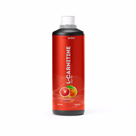 Carnitina lichida, Blood Orange, 1000 ml, Way Better