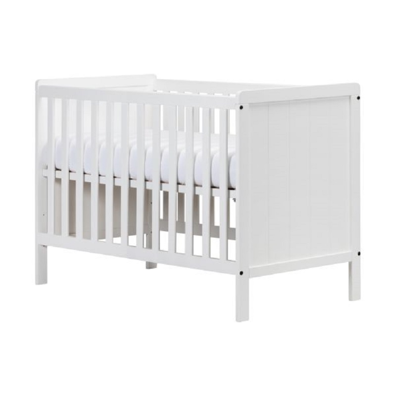 Patut din MDF, 120 x 60 cm, White, Elisabeth, E-Kids