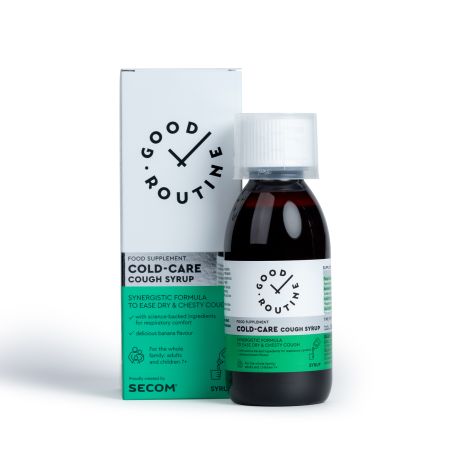 Cold Care Sirop de tuse, Banane, 150 ml, Good Routine 777497