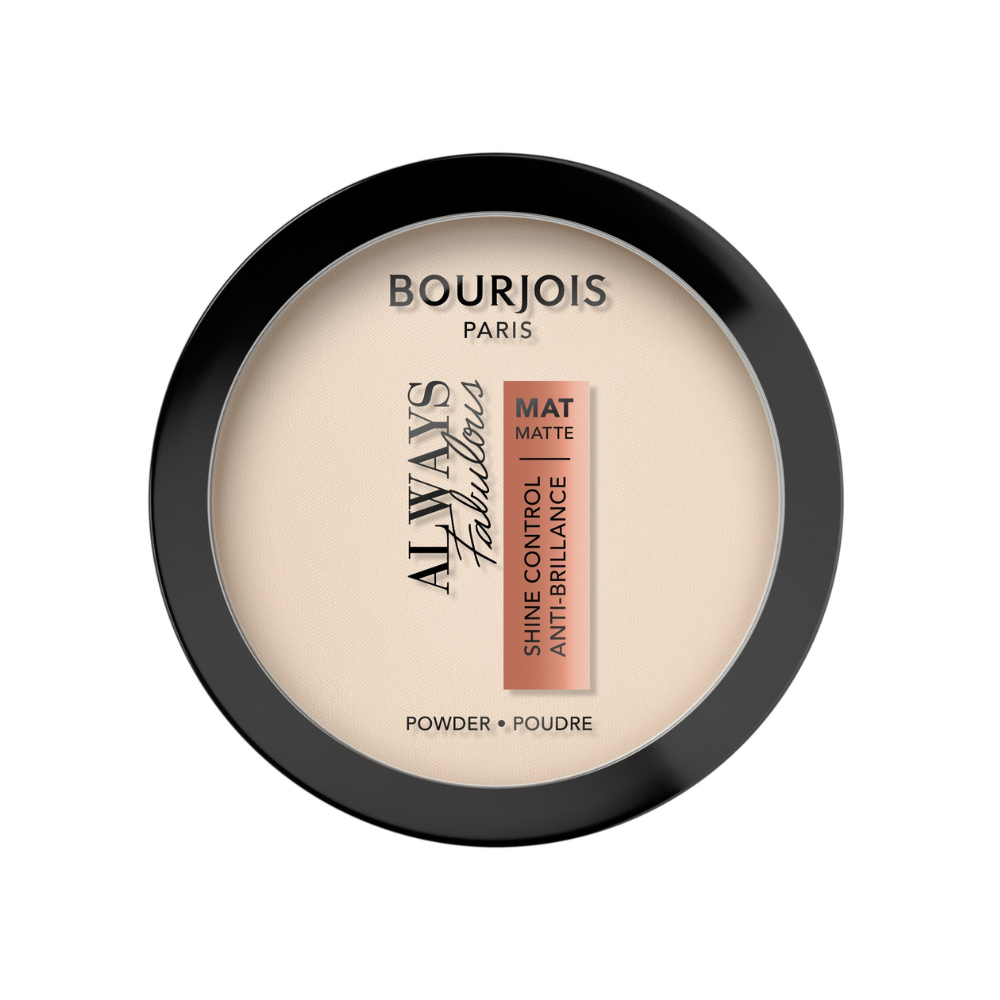 Pudra matifianta Always Fabulous, 050 Porcelain, 10 g, Bourjois