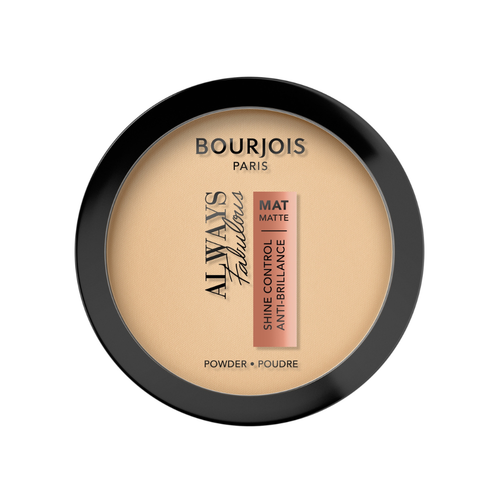 Pudra matifianta Always Fabulous, 115 Golden Ivory, 10 g, Bourjois