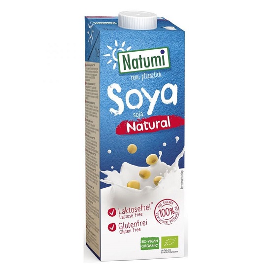 Bautura Bio din soia naturala, 1L, Natumi