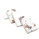 Scutec din finet Printesa, 70 x 80 cm, 4 bucati, Baltic Bebe 688567