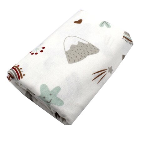 Scutec din finet Little Princess, 70 x 80 cm, 4 bucati, Baltic Bebe 695885