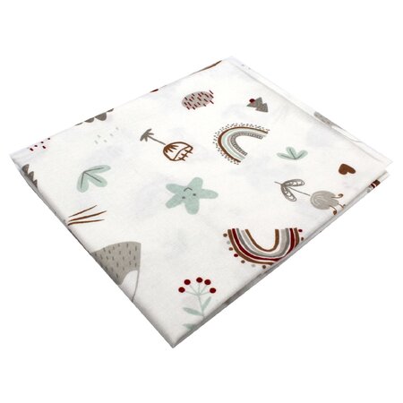 Scutec din finet Little Princess, 70 x 80 cm, 4 bucati, Baltic Bebe 695884
