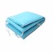 Set aparatori laterale pentru patut Blue, 180 x 35 cm, Baltic Bebe 588812