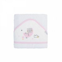 Prosop cu gluga, White/Pink, Amigos, Bimbi Pirulos