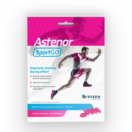 Astenor SportGo, 15 jeleuri, Biessen Pharma