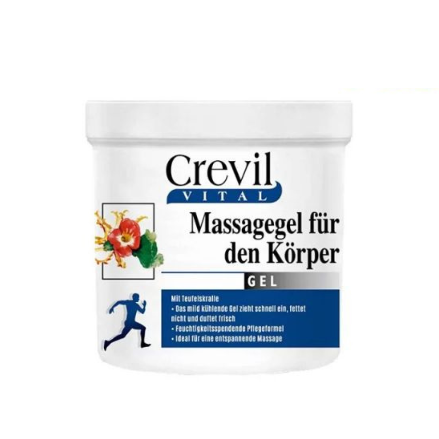 Gel Gheara Diavolului + MSM, 250 ml, Crevil