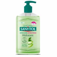 Sapun lichid antibacterian hidratant, 250 ml, Aloe Vera si Ceai Verde, Sanytol
