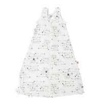Sac de dormit din bumbac 2 in 1 On The Move, 0,5 TOG, Sheep, 18-36 luni, Ergobaby