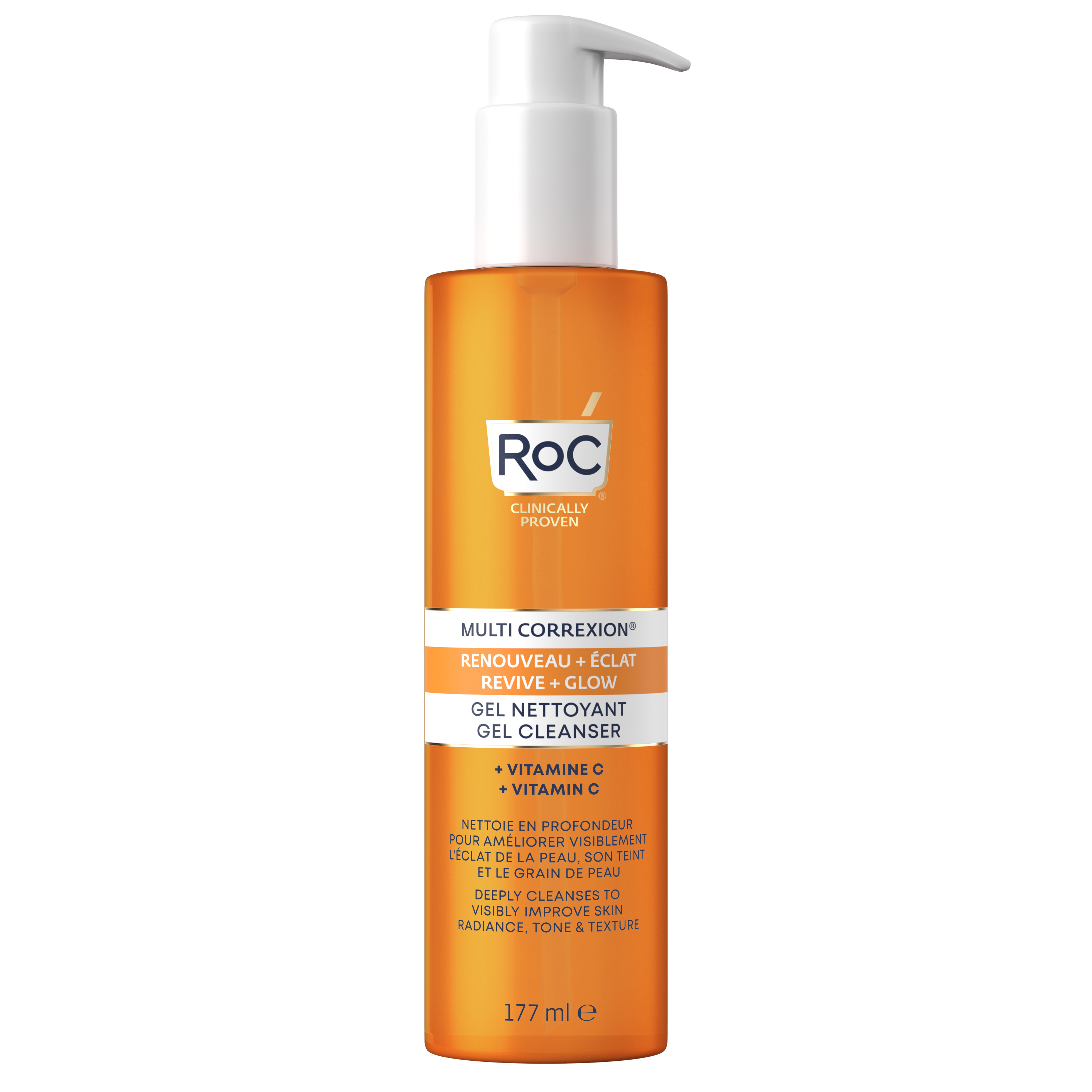 Gel de curatare cu Vitamina C Multi Correxion Revive + Glow, 177 ml, ROC