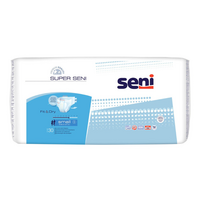 Scutece cu sistem inchis Super Seni, Small, 55 - 80 cm, 30 bucati, Seni