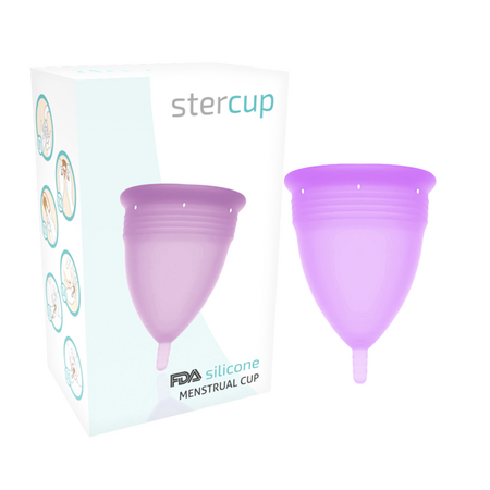 Cupa menstruala silicon, marimea S, Violet, Stercup