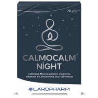 Calmocalm night, 20 comprimate filmate, Laropharm