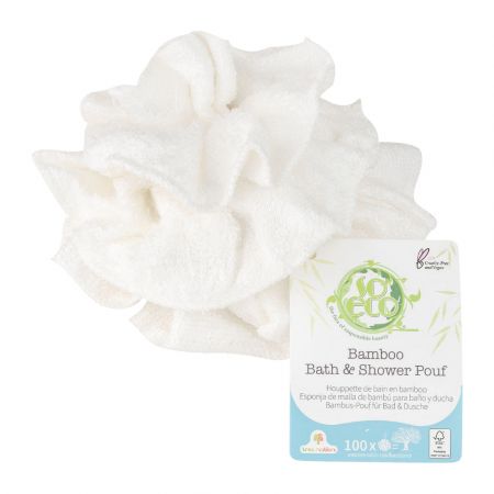 Puf Ecologic din bambus pentru baie si dus, So Eco 589285