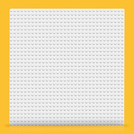 Placa de baza Lego Classic, 25x25 cm, Alb 11010, Lego 445127