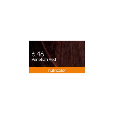 Vopsea permanenta pentru par Nutricolor, 6.46 Venetian Red, 140 ml, Biokap 681972