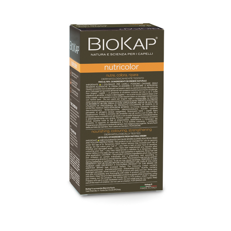 Vopsea permanenta pentru par Nutricolor, 6.46 Venetian Red, 140 ml, Biokap 681973