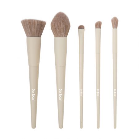 Set 5 pensule Ecologice de machiaj pentru sculpting, So Eco