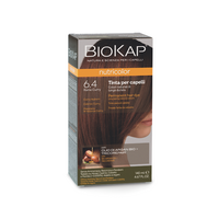 Vopsea permanenta pentru par Nutricolor, Curry Auburn 6.4, 140 ml, Biokap