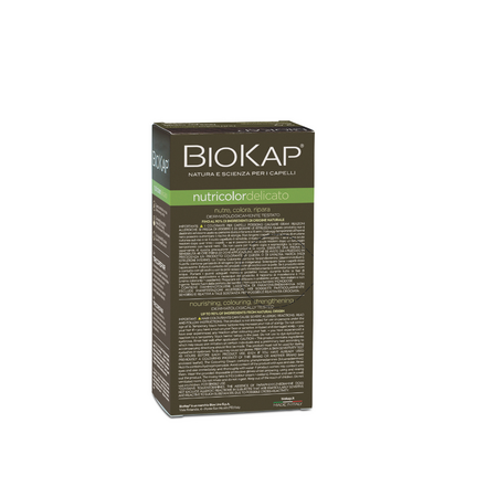 Vopsea permanenta pentru par nunata Nutricolor Delicato, Natural Brown 4.0, 140 ml, Biokap 681865