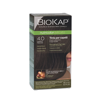 Vopsea permanenta pentru par nunata Nutricolor Delicato, Natural Brown 4.0, 140 ml, Biokap