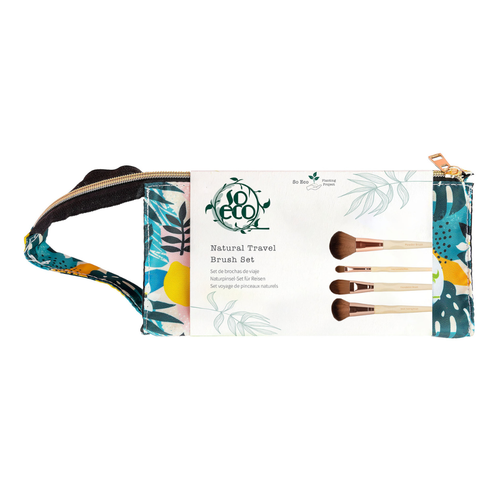 Set 4 pensule pentru machiaj So Eco Natural, Brushworks