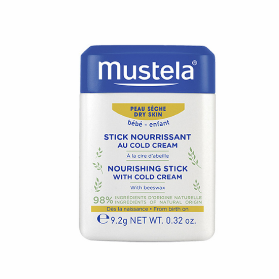 Stick Nutritiv cu Cold Cream si ceara de albine, 9.2g, Mustela