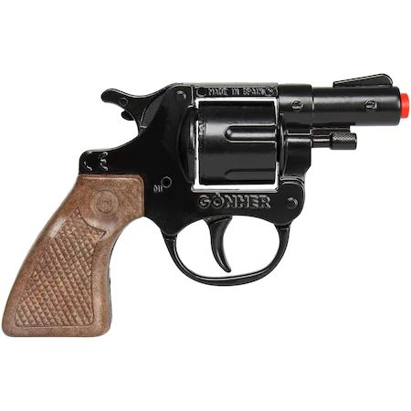 GONHER REVOLVER POLITIE CULOARE NEGRU 12 CAPSE GH3073/6