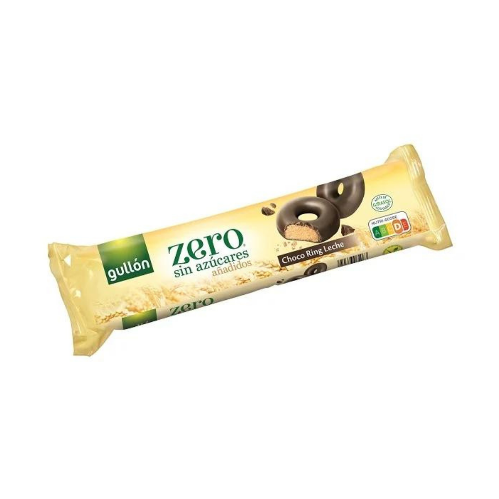 Biscuiti fara zahar Choco Ring, 128 g, Gullon