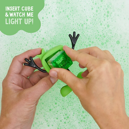 Jucarie senzoriala luminoasa Pippa Glo Pal, Verde, Glo Pals 663046