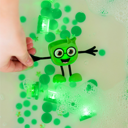 Jucarie senzoriala luminoasa Pippa Glo Pal, Verde, Glo Pals 663044