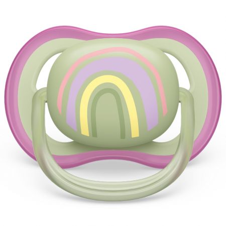 Suzete ultra air Philips Avent, 0-6 luni, 2 bucati, SCF085/59, Philips 590066