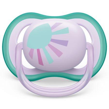 Suzete ultra air Philips Avent, 0-6 luni, 2 bucati, SCF085/59, Philips 590067