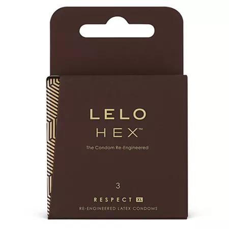 Prezervative Respect XL, 3 bucati, Lelo Hex