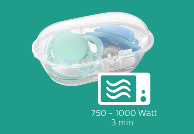 Suzete Ultra Air Philips Avent, 0-6 luni, 2 bucati, Mov si Verde, SCF085/24, Philips