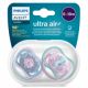 Suzete ultra air Philips Avent, 6-18 luni, 2 bucati, SCF085/61, Philips 590238