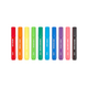 Carioci lavabile cu pensula Big Bright Brush, +3 ani, 10 culori, Ooly 590271