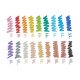 Carioci lavabile Color Together, 18 buc, Ooly 590283