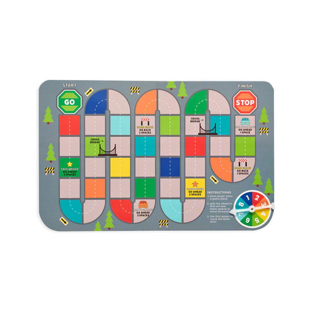 Set planse si jocuri cu abtibilduri repozitionabile, Vehicule, Ooly 590327