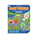 Set planse si jocuri cu abtibilduri repozitionabile, Vehicule, Ooly 590322