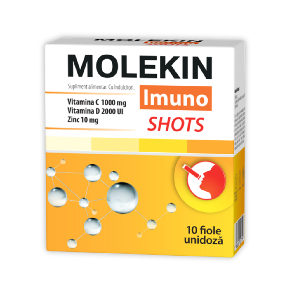 Molekin Imuno Shots, 10 fiole, Zdrovit