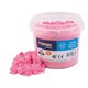 Nisip kinetic Play Sand, 3 ani+, Roz, 1 kg, Playbox 590408