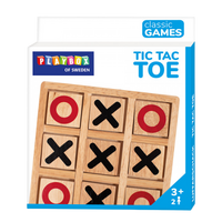 Joc educativ din lemn X si O, 3 ani+, Playbox