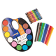 Set acuarele, carioci si creioane colorate, Playbox 590427