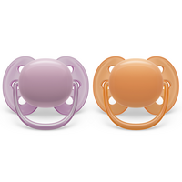 Suzete ultra soft Philips Avent, 6-18 luni, 2 bucati, SCF091/33, Philips